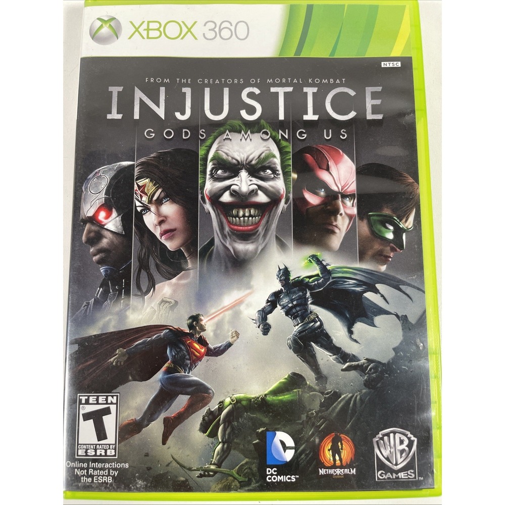 Injustice: Gods Among Us (Microsoft Xbox 360, 2013) Tested